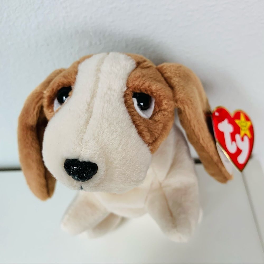 Ty Beanie Babies Tracker The Basset Hound New with Tag